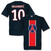 Paris St Germain T-shirt Ibrahimovic Mörkblå L