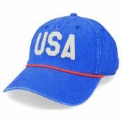 American Needle - Blå unconstructed Keps - Usa Coast Royal Dad Cap @ Hatstore