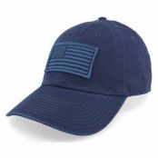 American Needle - Blå unconstructed Keps - Usa Conrad Navy Dad Cap @ Hatstore