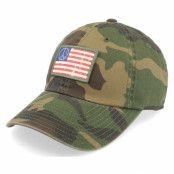 American Needle - Camo unconstructed Keps - USA Ballpark Patch Peace Camoflage Dad Cap @ Hatstore