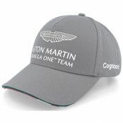 Formula One - Motor Grå adjustable Keps - Aston Martin F1 2022 Repreve Team Limited Edition USA Grey Adjustable @ Hatstore