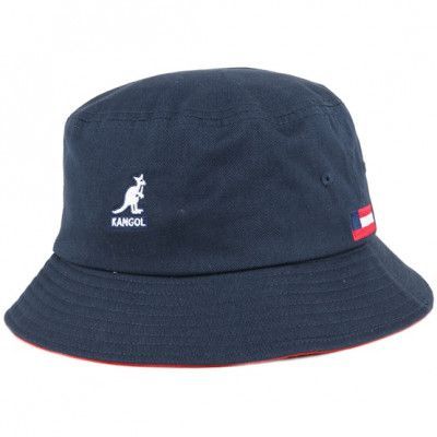 Kangol - Blå bucket Hatt - National USA Bucket @ Hatstore