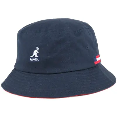 Kangol - Blå bucket Hatt - National USA Bucket @ Hatstore