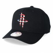 Keps Houston Rockets USA Logo 110 Black Adjustable - Mitchell & Ness - Svart Reglerbar