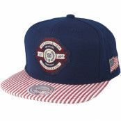 Mitchell&Ness - Blå snapback Keps - USA Navy Snapback @ Hatstore