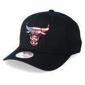 Mitchell&Ness - NBA Svart adjustable Keps - Chicago Bulls USA Logo 110 Black Adjustable @ Hatstore