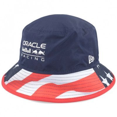 New Era - Motor Blå bucket Hatt - Red Bull F1 24 Miami Usa Tapered Navy Bucket @ Hatstore