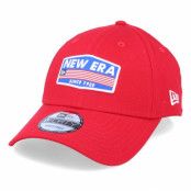 New Era - Röd adjustable Keps - Usa Patch 9Forty Red Adjustable @ Hatstore