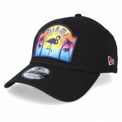 New Era - Svart adjustable Keps - USA Patch 9Forty Miami Black Adjustable @ Hatstore