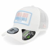 New Era - Vit trucker Keps - USA State White Trucker @ Hatstore