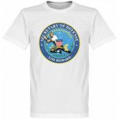 USA T-shirt Tim Howard Secretary of Defense Vit 5XL