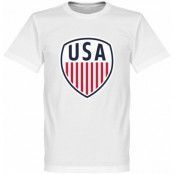 USA T-shirt Vit 5XL