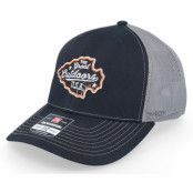 Wild Spirit - Svart trucker Keps - The Great Outdoors Usa Black/Charcoal Trucker @ Hatstore