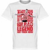 Athletic Bilbao T-shirt Legend Aduriz Legend Vit 5XL