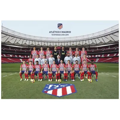 Atletico Madrid Affisch Squad 66