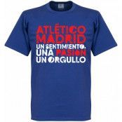 Atletico Madrid T-shirt Atletico Motto Blå L
