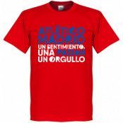 Atletico Madrid T-shirt Atletico Motto Röd L