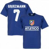 Atletico Madrid T-shirt Atletico Team Griezmann Antoine Griezmann Blå L