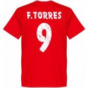 Atletico Madrid T-shirt Atletico Team Torres Fernando Torres Röd L
