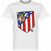 Atletico Madrid T-shirt JC Atletico Crest Vit 5XL