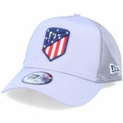 New Era - Football Grå trucker Keps - Atlético Madrid Essential 9Forty A-Frame Grey Trucker @ Hatstore