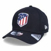 New Era - Football Svart adjustable Keps - Atlético Madrid Essential 9FIFTY Black Adjustable @ Hatstore