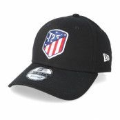 New Era - Football Svart adjustable Keps - Atlético Madrid Fall 19 Essential 9Forty Black Adjustable @ Hatstore