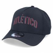 New Era - Football Svart adjustable Keps - Atlético Madrid Wordmark 9Forty A-Frame Black Adjustable @ Hatstore