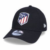 New Era - Svart adjustable Keps - Atlético Madrid Essential 9FORTY Black Adjustable @ Hatstore