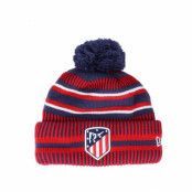 New Era - Football Röd pom Beanie - Atlético Madrid Jake Knit Athmad Scarlet/Navy Pom @ Hatstore