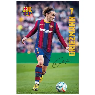Barcelona Affisch Griezmann 19