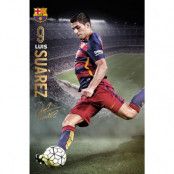 Barcelona Affisch Suarez 96