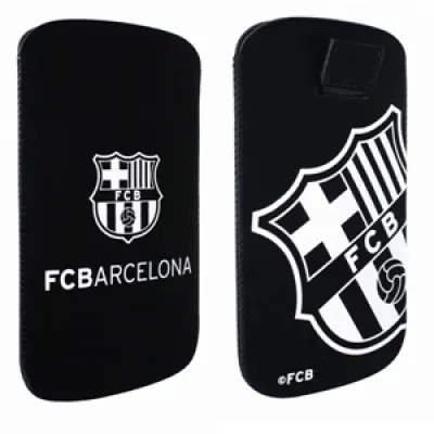 Barcelona Mobilfodral Crest Svart