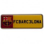 Barcelona Nummerplåt Emblem