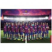 Barcelona Poster Squad 21