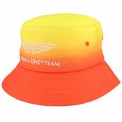 Formula One - Motor Orange bucket Hatt - Aston Martin F1 24 Alonso Special Edition Barcelona Gradient Sunrise Bucket @ Hatstore