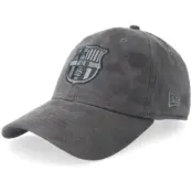 New Era - Football Grå stretch-fit Keps - Barcelona Faux Suede 39THIRTY  Stretch-Fit @ Hatstore