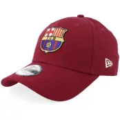 New Era - Football Röd adjustable Keps - Kids Barcelona Core 9FORTY Cardinal Adjustable @ Hatstore
