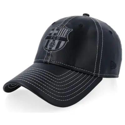 New Era - Football Svart adjustable Keps - Barcelona Womens Pu 9TWENTY Black Adjustable @ Hatstore