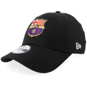 New Era - Football Svart adjustable Keps - Kids Barcelona Core 9FORTY Black Adjustable @ Hatstore
