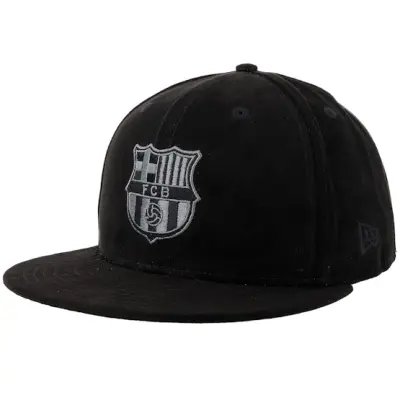 New Era - Football Svart fitted Keps - Barcelona Mes Que Un 59FIFTY Fcbarc Black Fitted @ Hatstore