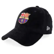 New Era - Football Svart flexfit Keps - Barcelona Corduroy 39THIRTY Black Adjustable @ Hatstore