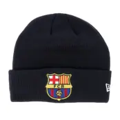 New Era - Football Blå cuff Beanie - Kids Barcelona Core Beanie Navy Cuff @ Hatstore