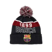 New Era - Football Blå pom Beanie - Barcelona Sport Beanie Navy Pom @ Hatstore