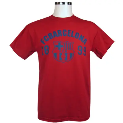 Barcelona T-Shirt 1899 Röd L
