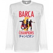 Barcelona T-shirt Barca Club World Cup LS Vit L