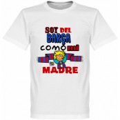 Barcelona T-shirt Barca Como mi Madre Vit 5XL