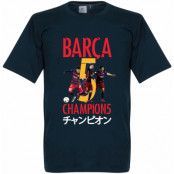 Barcelona T-shirt Club World Cup Mörkblå XXL