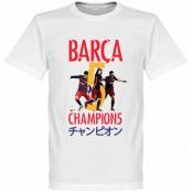 Barcelona T-shirt Club World Cup Vit L
