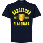 Barcelona T-shirt Established Mörkblå S